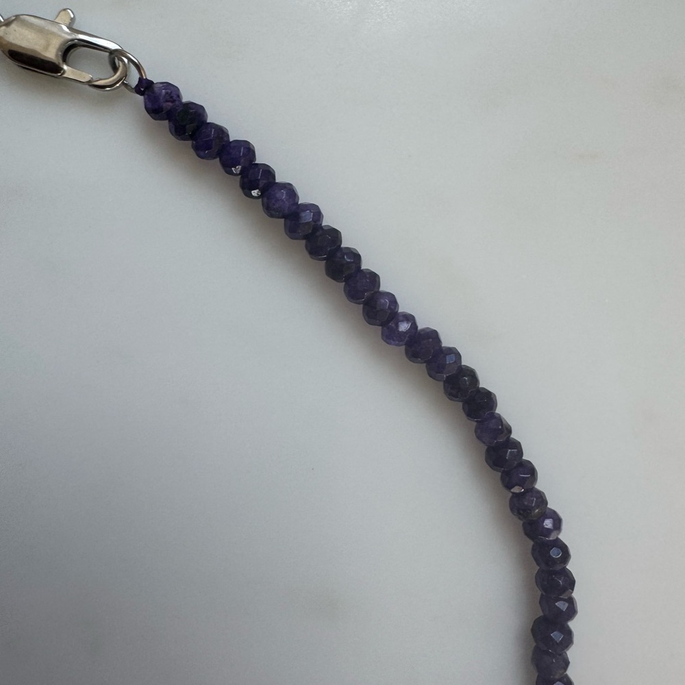 NWOT Tuckernuck Amethyst Necklace - Picture 6 of 8